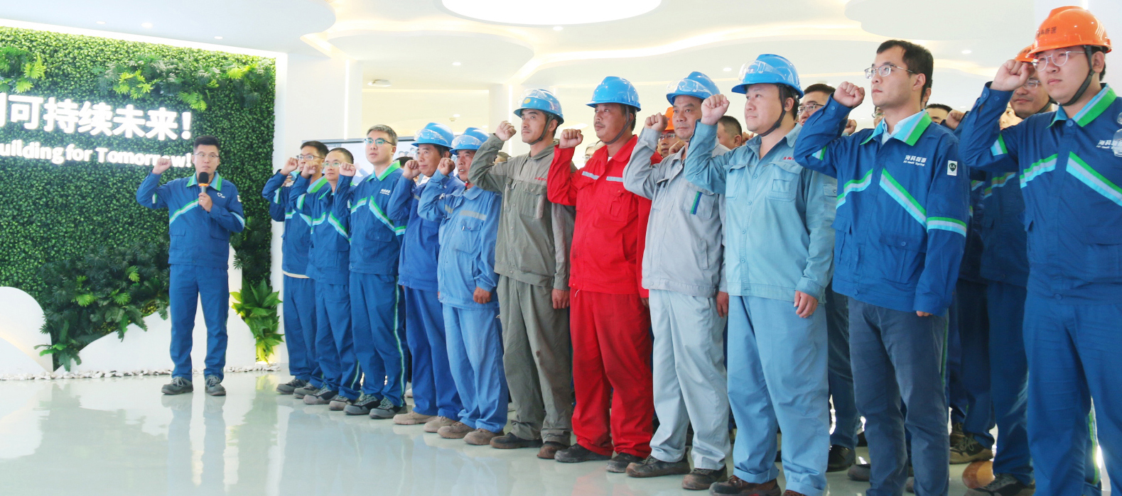 ?？菩略磁e行安全誓詞宣誓儀式